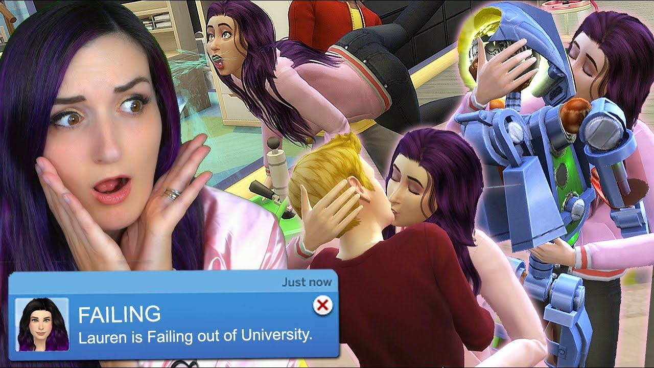 The Sims 4 ...but I Try to DO EVERYTHING You Should NOT DO at UNIVERSITY