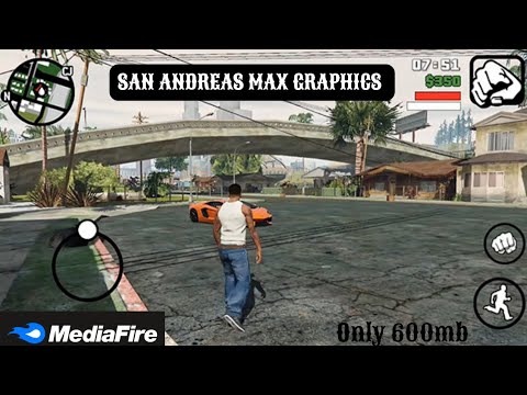 GTA SAN ANDREAS GAMERS  GTA 5 SA Mod Android 680 MB Best Graphics in 2021  Offline Android & iOS