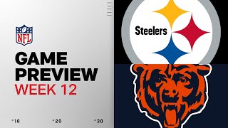 Pittsburgh Steelers Vs Chicago Bears Week 12 Game Preview