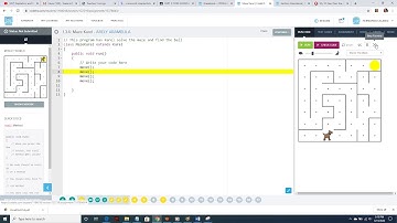Lesson 1.2.6   assignment  =  Maze Karel