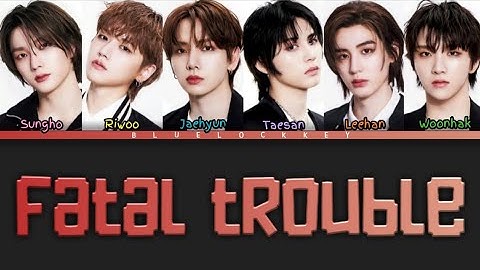 [AI COVER] BOYNEXTDOOR sing Fatal Trouble (color coded lyrics) (original by ENHYPEN)