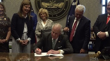 B-Roll: Governor McMaster Signs Fetal Heartbeat and Protection From Abortion Act