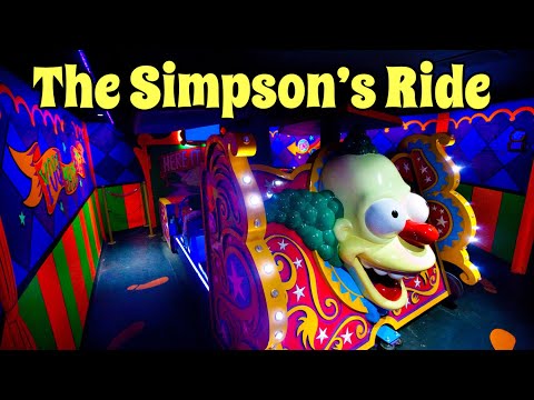 Video: Universal Studios'ta Simpsons Ride