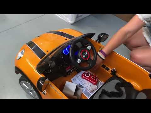 coche bateria para niños mini cooper