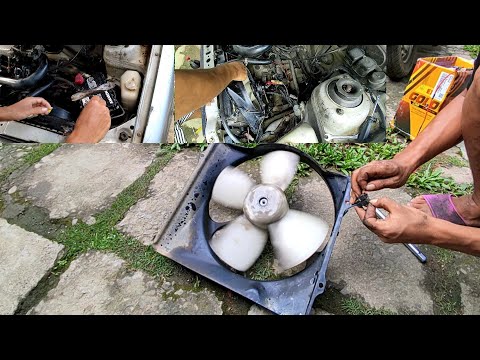 Car Radiator Fan Servicing Maruti800 Cars