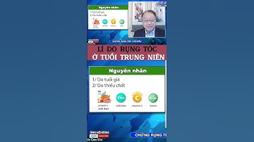 #104 Lí do rụng tóc, hói đầu ở tuổi trung niên| Có mọc lại được không ?