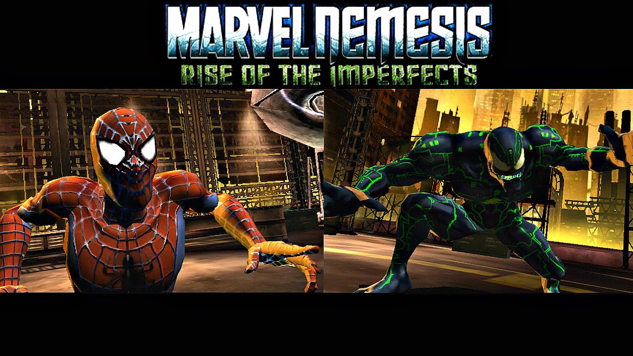 Spider-Man vs Deadly Venom - Marvel Nemesis Rise of The Imperfects (2005) -  YouTube