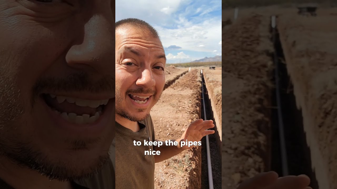Installing Geothermal Tubes For Offgrid Air Conditioning That Uses Zero Electricity 