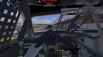 iRacing NASCAR Class B Fixed in VR - Reckless blocking leads to disaster