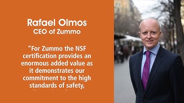 NSF certification, quality guarantee for Zummo