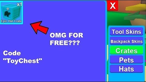 How to get a free "Epic Hat Crate" + Dominus Infernus giveaway! (Roblox - Mining Simulator)