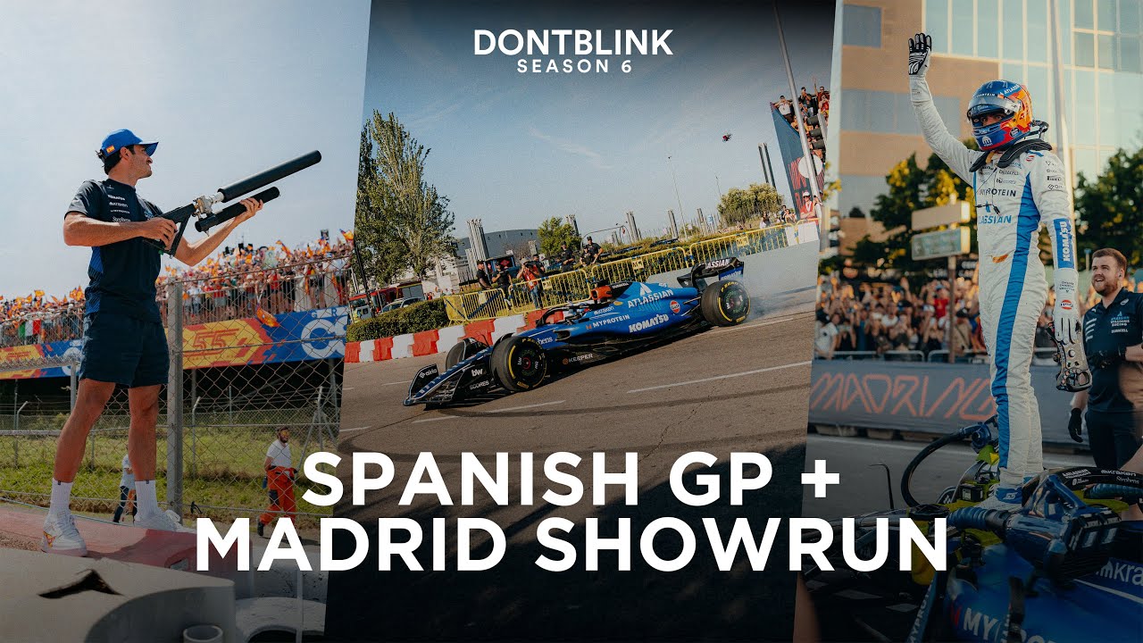 Watch: Sainz's Behind-the-Scenes Spanish GP Week