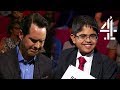 "Genuinely Annoyed" Jimmy Carr Can't Handle Losing to a Kid! | Child Genius vs Celebrities