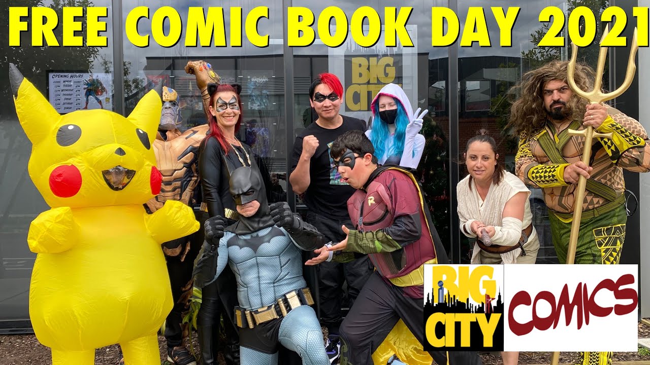 FREE COMIC BOOK DAY 2021 @ BIG CITY COMICS