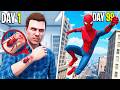 Surviving 100 Days as SPIDERMAN in GTA!