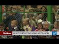 Children return to school in France, Russia