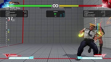 STREET FIGHTER V Guile Anti V- Reversal CA