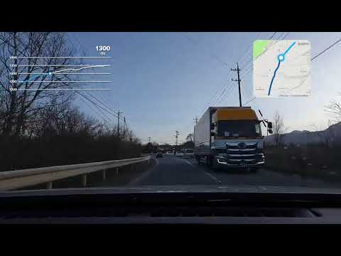 Evening Drive from Minamimaki to Nobeyama | 4K Mountain Views at Dusk