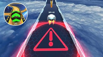 Space Rolling Balls Race Landscape Gameplay Android iOS Game 26
