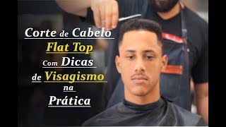 corte de cabelo flat top