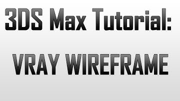 Rendering a wireframe in vRay (vRayEdgesTex) in 3DS Max