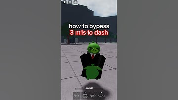 how to bypass #thestrongestbattlegrounds 3 m1s to dash tech🔥