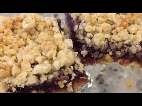 Recipe: Raspberry Oatmeal Bars