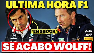 el ULTIMATUM de CHRISTIAN HORNER a TOTO WOLFF que NADIE ESPERABA por ESTO...!