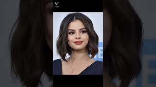 Celebrities blonde VS dark Hair #shorts #arianagrande #kimkardashian #selenagomez #kyliejenner