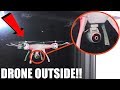 (scary) drones are watching you through your window at night... (proof they are spying on us)