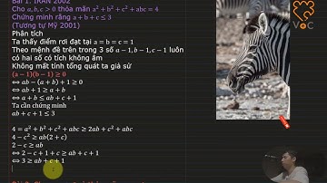 NGUYÊN LÝ DIRICHLET . HSG CHUYÊN ĐỀ BẤT ĐẲNG THỨC (P42)
