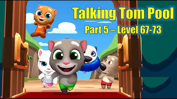 Talking Tom Pool Game Walkthrough Part 6 – Level 67-73