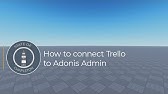 Roblox How To Set Up Trello Applications Youtube