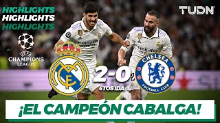 HIGHLIGHTS | Real Madrid 20 Chelsea | UEFA Champions Leahue 2022/23 4tos | TUDN