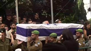 Funeral held in Israel for hostage Tamir Nimrodi