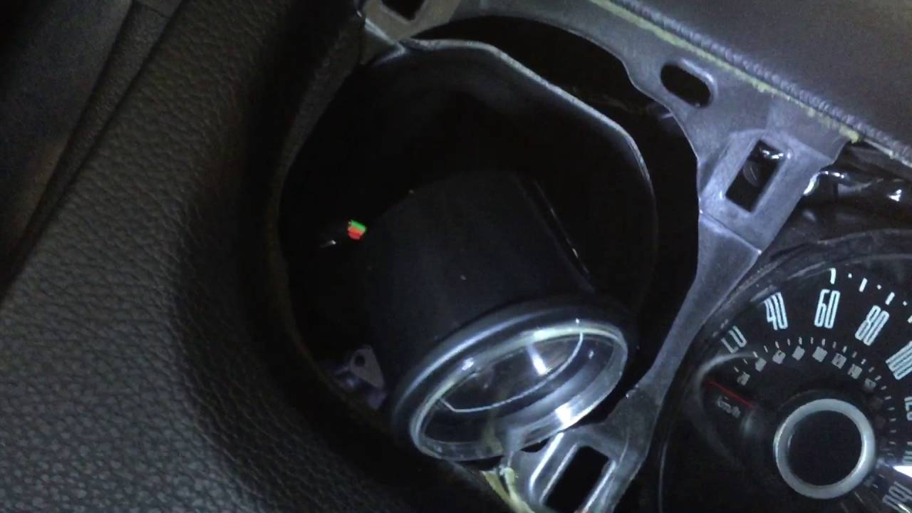 Electrical ProSport Boost Gauge Installation 2014 Mustang v6 3.7 YouTube