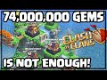 The INSANE TOTAL- Gem To MAX The Clash of Clans Update!