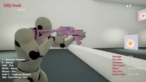 Procedurally Generated Weapons Audio System - Game play