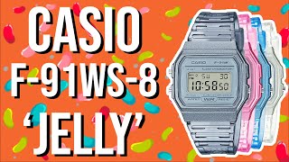 Casio F-91WS-8 &#39;Jelly&#39; Full Review | A Very Interesting Take On A Classic!