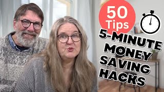 Easy Frugal Ways to Save Money in 5 Minutes or Less by Under the Median 33,315 views 1 month ago 27 minutes