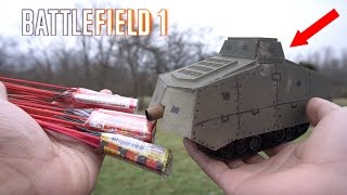 Cheap RCtank BattleField firework mods