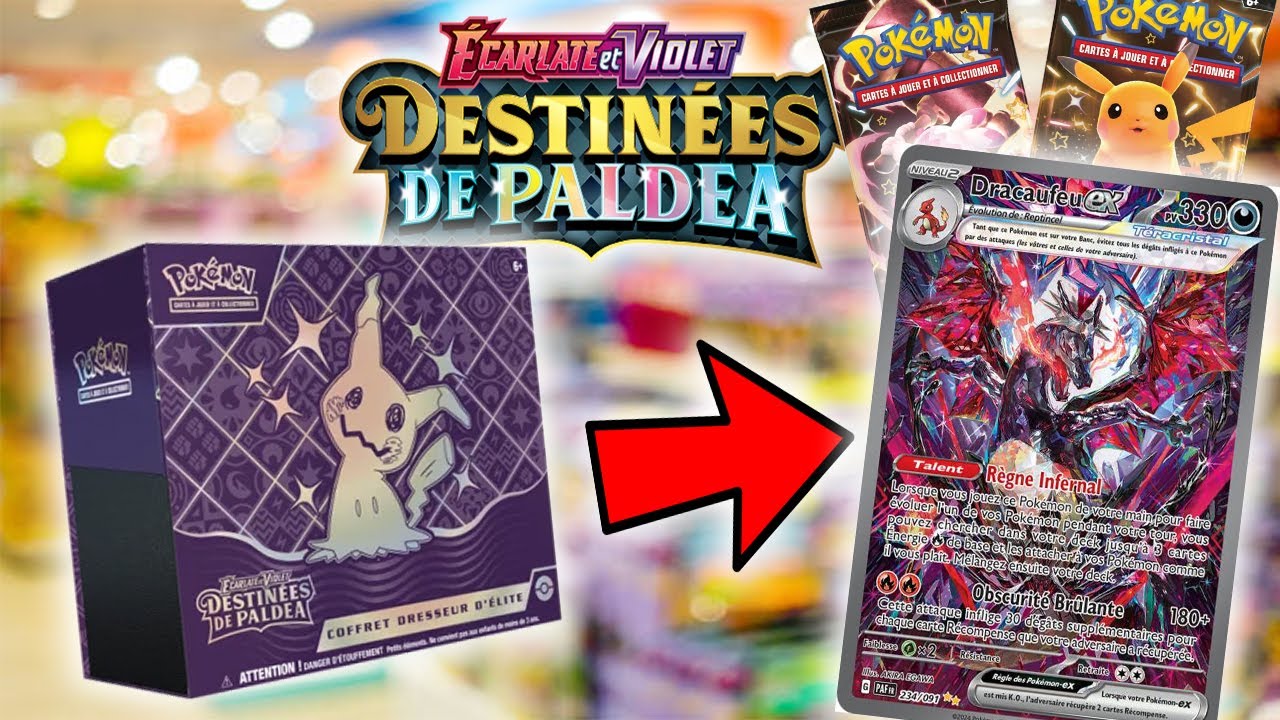 Ces CARTES SHINY SONT INCROYABLES ! (POKEMON - Destinée de Paldéa
