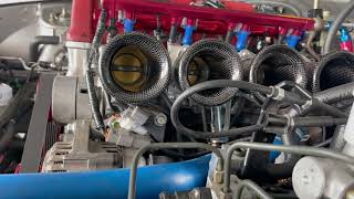 Toda ITB Honda s2000 start and idle