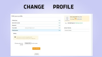 How to Change Profile image in Brainly Account