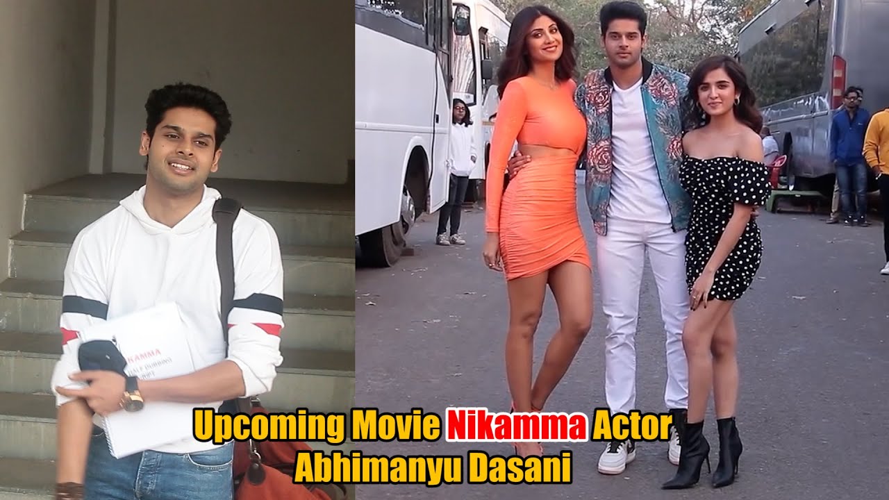 Upcoming Movie Nikamma Actor Abhimanyu Dasani Clicked At Andheri