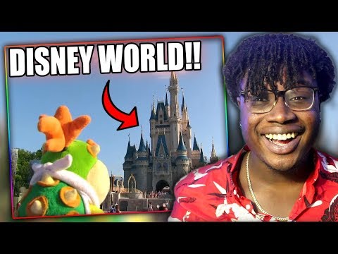 BOWSER JR'S FIRST TIME AT DISNEY! | SML Movie: Bowser Junior Goes To Disney World Part 1 Reaction!