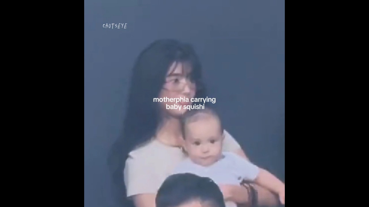 the stare was giving " you want a baby? " LMAO 