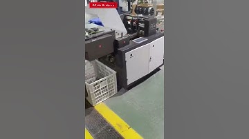 Paper Stitching and Folding With Three Knife Trimmer PSFM-350