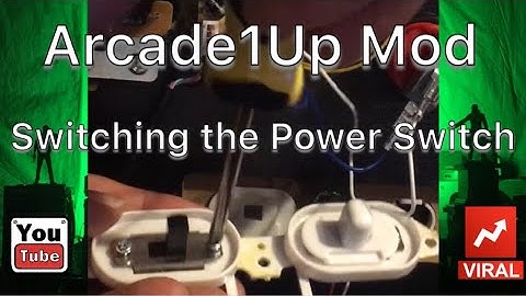 UPDATE: Read Description/Comments - Reversing the Arcade1Up Power Button On Modded Cabinet with Pi