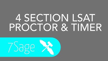 LSAT Proctor & Timer for 4 Section LSATs